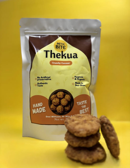 Crunchy Coconut Thekua